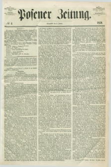Posener Zeitung. 1850, № 4 (5 Januar)