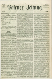 Posener Zeitung. 1850, № 15 (18 Januar)