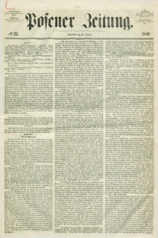 Posener Zeitung. 1850, № 22 (26 Januar)