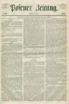 Posener Zeitung. 1850, № 95 (24 April)