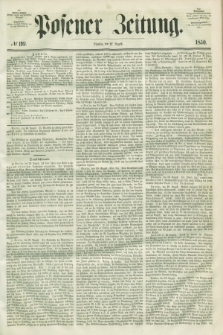 Posener Zeitung. 1850, № 199 (27 August)