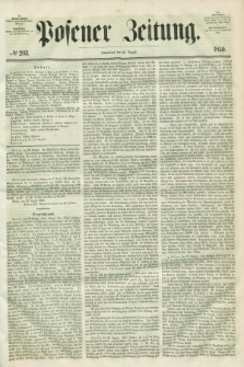 Posener Zeitung. 1850, № 203 (31 August)