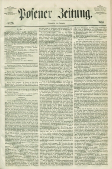 Posener Zeitung. 1850, № 218 (18 September)