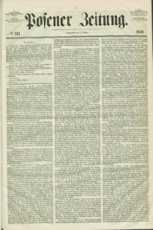 Posener Zeitung. 1850, № 233 (5 Oktober)