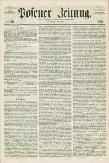 Posener Zeitung. 1850, № 249 (24 Oktober)