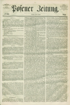 Posener Zeitung. 1850, № 253 (29 Oktober)