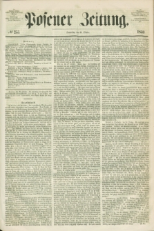 Posener Zeitung. 1850, № 255 (31 Oktober)