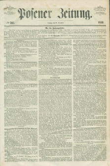 Posener Zeitung. 1850, № 305 (31 December)