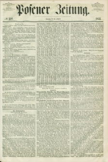 Posener Zeitung. 1852, № 256 (31 Oktober) + dod.