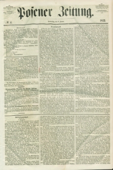 Posener Zeitung. 1853, № 4 (6 Januar)