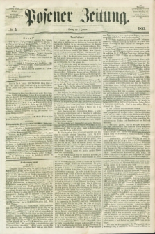 Posener Zeitung. 1853, № 5 (7 Januar)