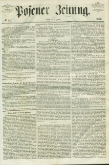 Posener Zeitung. 1853, № 14 (18 Januar)