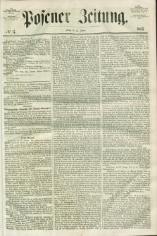 Posener Zeitung. 1853, № 17 (21 Januar)