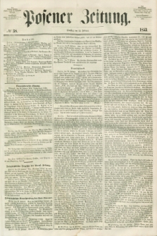 Posener Zeitung. 1853, № 38 (15 Februar)