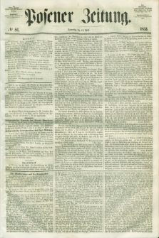 Posener Zeitung. 1853, № 86 (14 April)