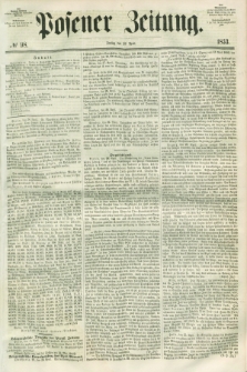 Posener Zeitung. 1853, № 98 (29 April)