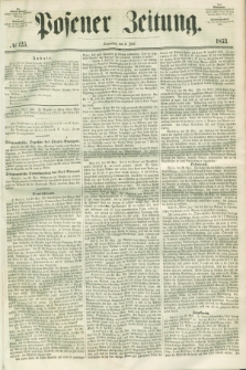 Posener Zeitung. 1853, № 125 (2 Juni)