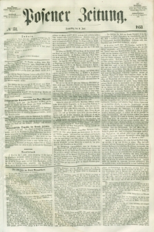 Posener Zeitung. 1853, № 131 (9 Juni)