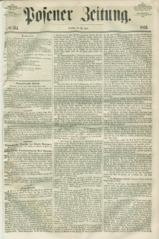 Posener Zeitung. 1853, № 134 (12 Juni) + dod.