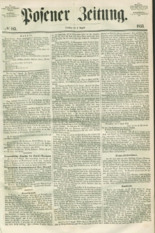Posener Zeitung. 1853, № 183 (9 August)