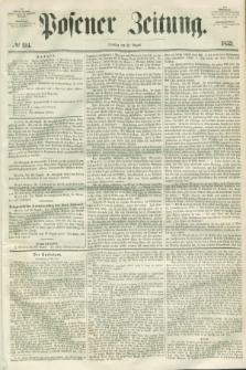 Posener Zeitung. 1853, № 194 (21 August) + dod.