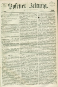 Posener Zeitung. 1853, № 195 (23 August)