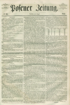 Posener Zeitung. 1853, № 197 (25 August)