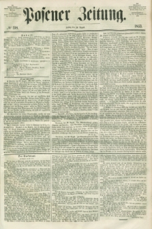 Posener Zeitung. 1853, № 198 (26 August)