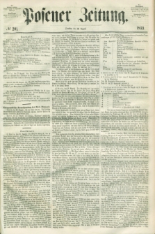 Posener Zeitung. 1853, № 201 (30 August)