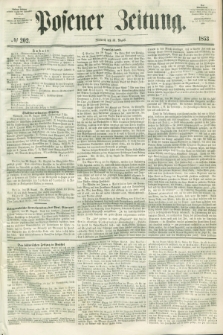 Posener Zeitung. 1853, № 202 (31 August)