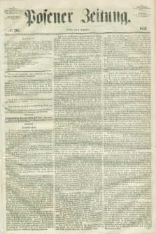 Posener Zeitung. 1853, № 207 (6 September)