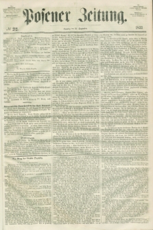 Posener Zeitung. 1853, № 212 (11 September) + dod.