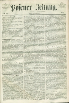 Posener Zeitung. 1853, № 221 (22 September)
