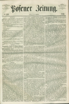 Posener Zeitung. 1853, № 222 (23 September)