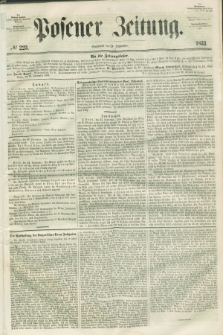 Posener Zeitung. 1853, № 223 (24 September)