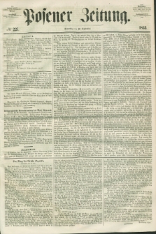 Posener Zeitung. 1853, № 227 (29 September)