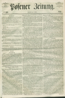 Posener Zeitung. 1853, № 229 (1 Oktober)