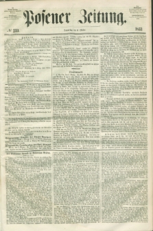 Posener Zeitung. 1853, № 233 (6 Oktober)