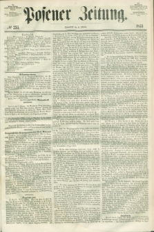 Posener Zeitung. 1853, № 235 (8 Oktober)