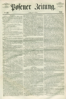 Posener Zeitung. 1853, № 237 (11 Oktober) + dod.