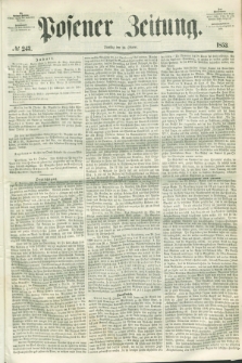 Posener Zeitung. 1853, № 243 (18 Oktober)