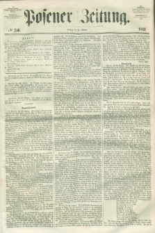 Posener Zeitung. 1853, № 246 (21 Oktober)