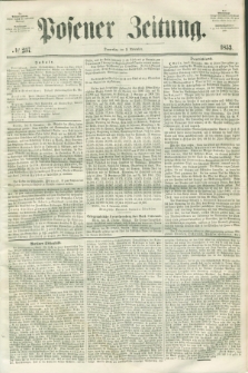 Posener Zeitung. 1853, № 257 (3 November)