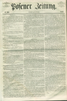 Posener Zeitung. 1853, № 265 (12 November)