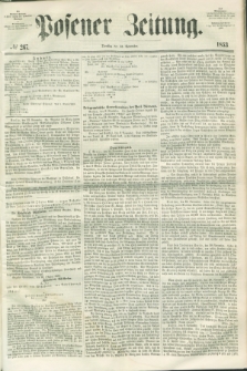 Posener Zeitung. 1853, № 267 (15 November)