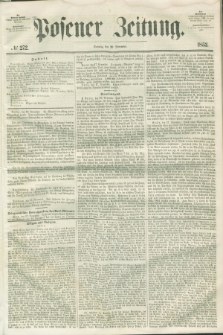 Posener Zeitung. 1853, № 272 (20 November) + dod.