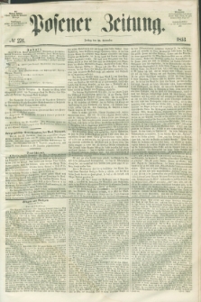 Posener Zeitung. 1853, № 276 (25 November)
