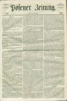 Posener Zeitung. 1853, № 277 (26 November)