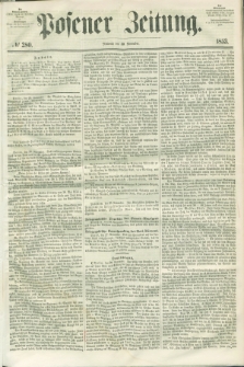 Posener Zeitung. 1853, № 280 (30 November)