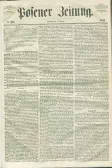 Posener Zeitung. 1853, № 281 (1 Dezember)